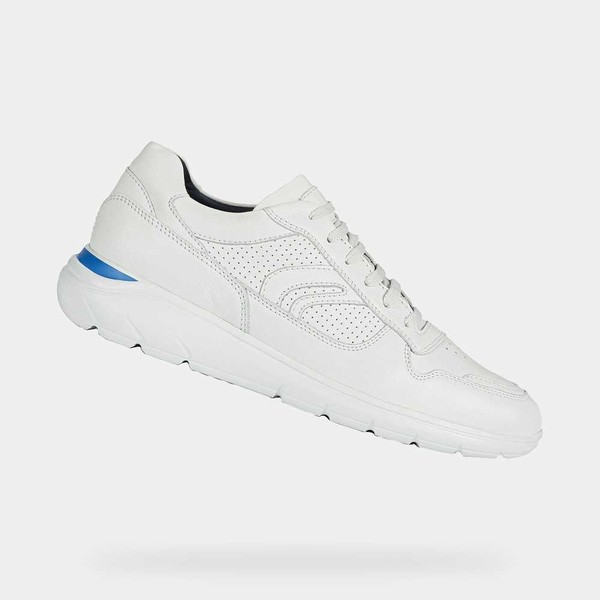 Geox Respira White Mens Sneakers SS20.6PW439